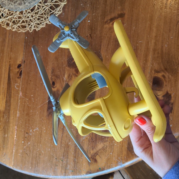 Green toys helicopter & boat - Picture 4 of 4